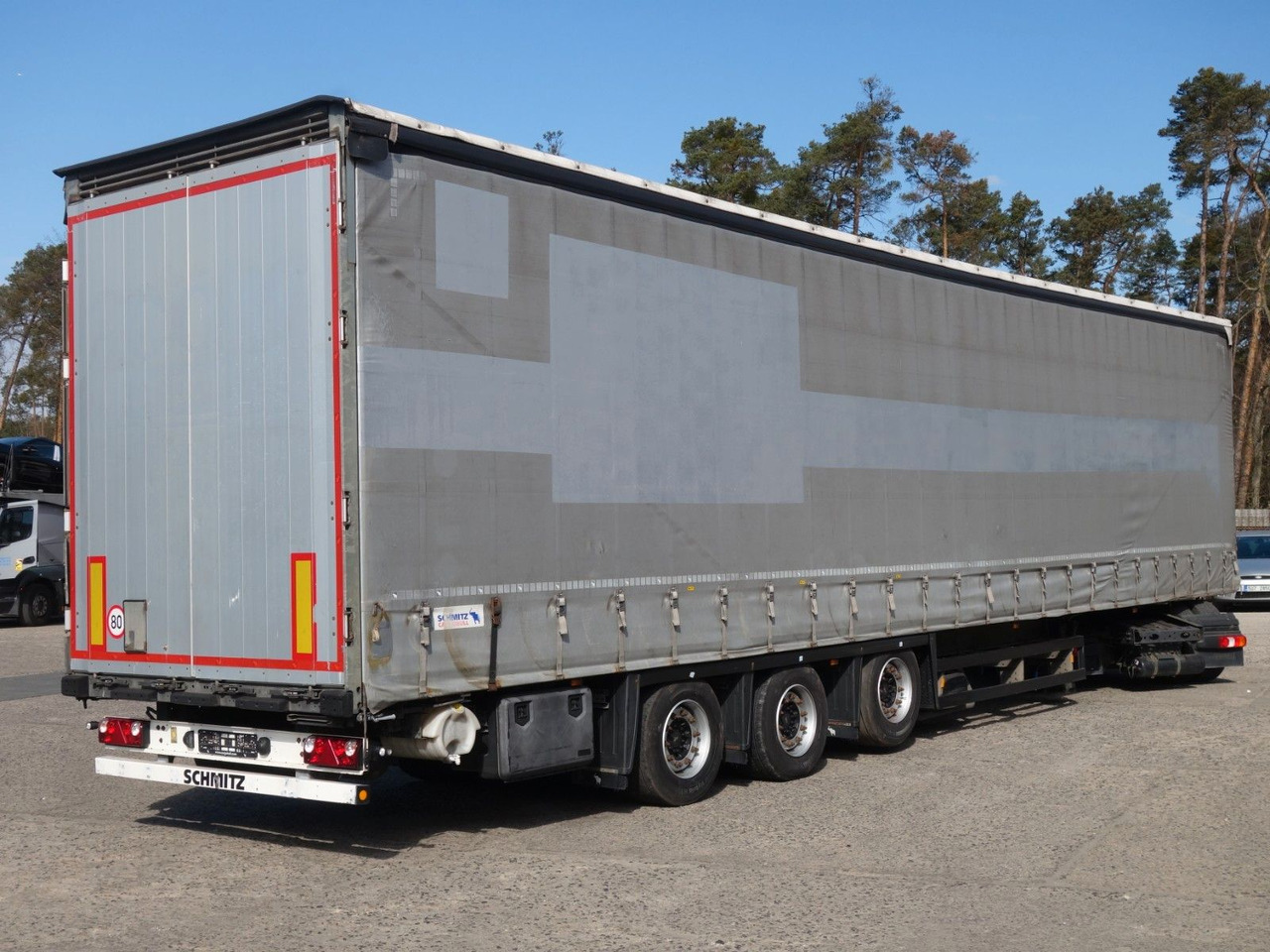Schmitz Cargobull SCS 24/L Varios, MEGA, Liftaachse, Mulde - Plachtový náves: obrázok 1 Schmitz Cargobull SCS 24/L Varios, MEGA, Liftaachse, Mulde - Plachtový náves: obrázok 1