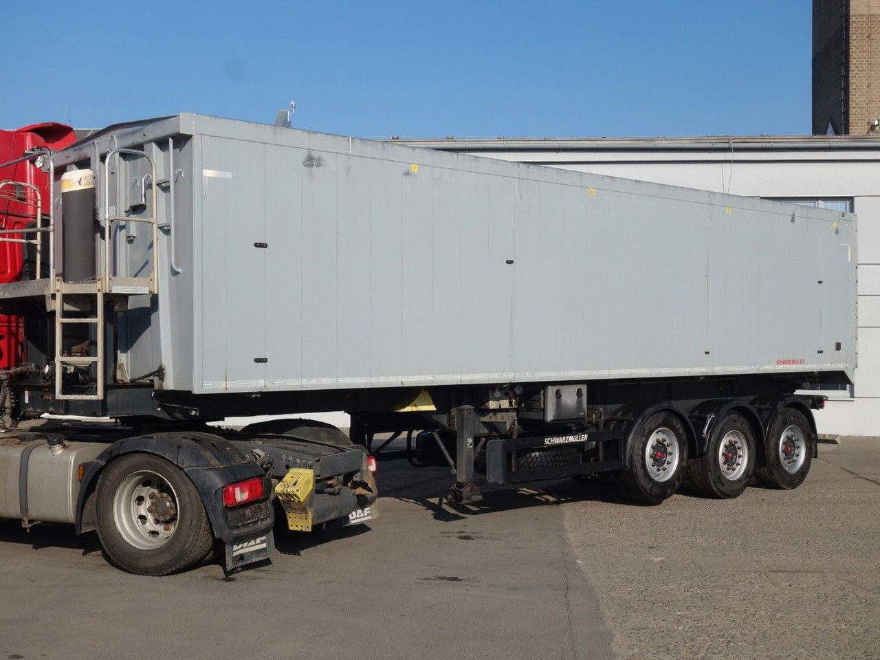 Schwarzmüller Alu Kipper, 50 cm3, Rollplane, Liftachse, SAF - Náves sklápěcí: obrázok 2 Schwarzmüller Alu Kipper, 50 cm3, Rollplane, Liftachse, SAF - Náves sklápěcí: obrázok 2