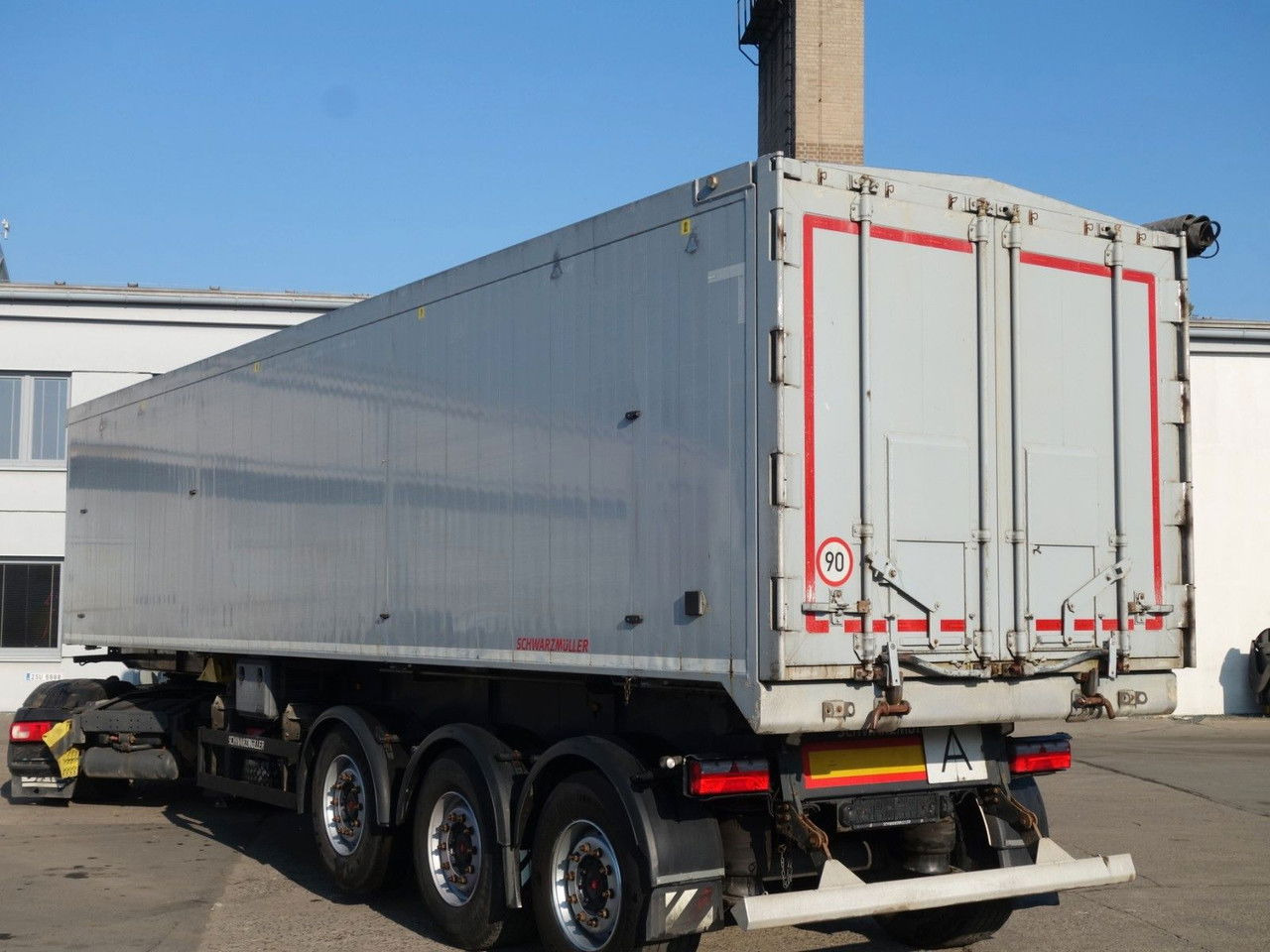 Schwarzmüller Alu Kipper, 50 cm3, Rollplane, Liftachse, SAF - Náves sklápěcí: obrázok 5 Schwarzmüller Alu Kipper, 50 cm3, Rollplane, Liftachse, SAF - Náves sklápěcí: obrázok 5