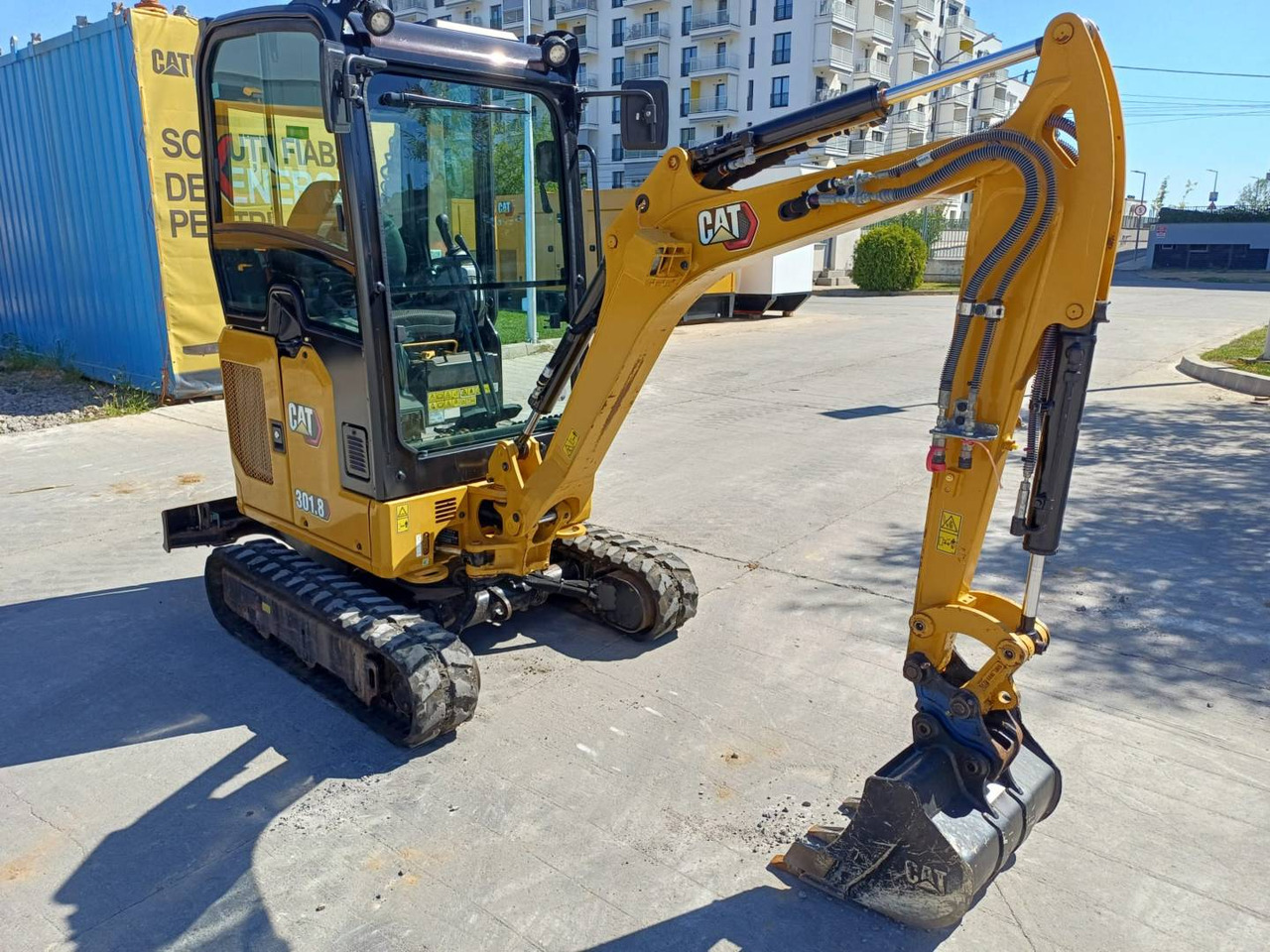 CAT 301.8-05 - Pásové rýpadlo: obrázok 2 CAT 301.8-05 - Pásové rýpadlo: obrázok 2