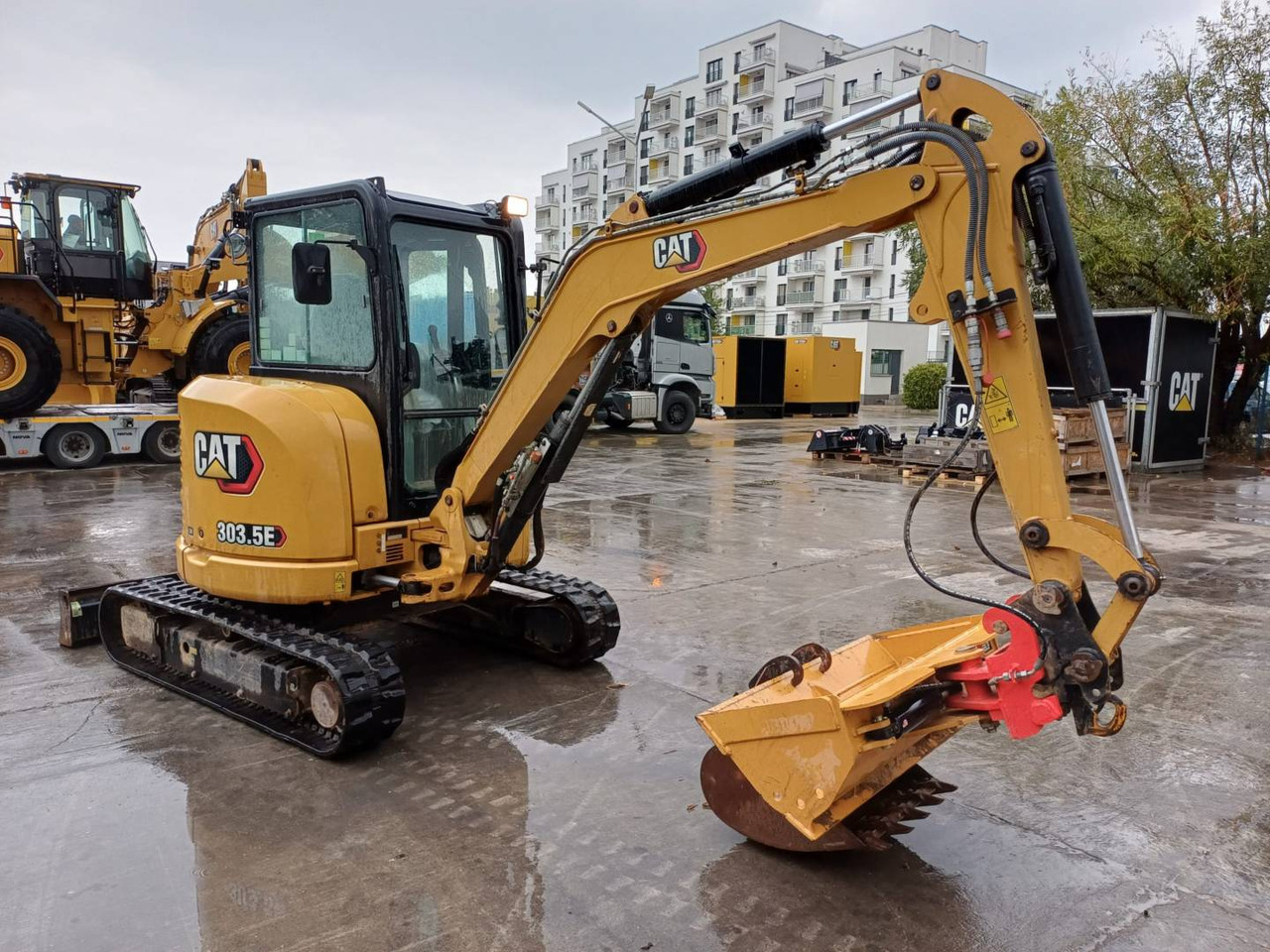 CAT 303.5ECR - Pásové rýpadlo: obrázok 2 CAT 303.5ECR - Pásové rýpadlo: obrázok 2