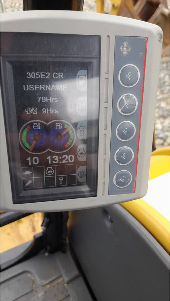 CAT 305E2CR - Pásové rýpadlo: obrázok 5 CAT 305E2CR - Pásové rýpadlo: obrázok 5
