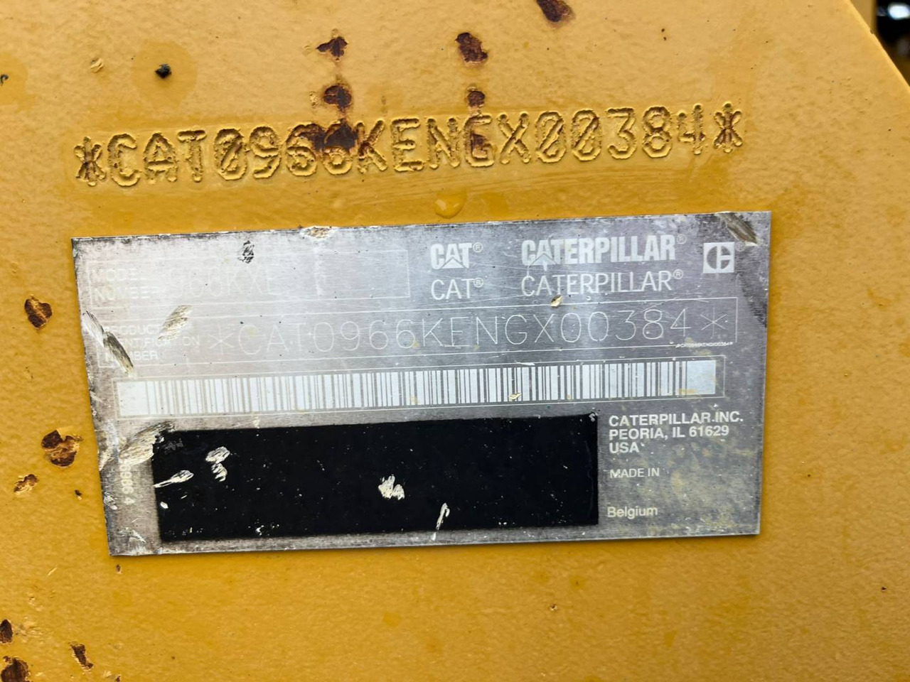 CAT 966KXE - Kolesový nakladač: obrázok 5 CAT 966KXE - Kolesový nakladač: obrázok 5