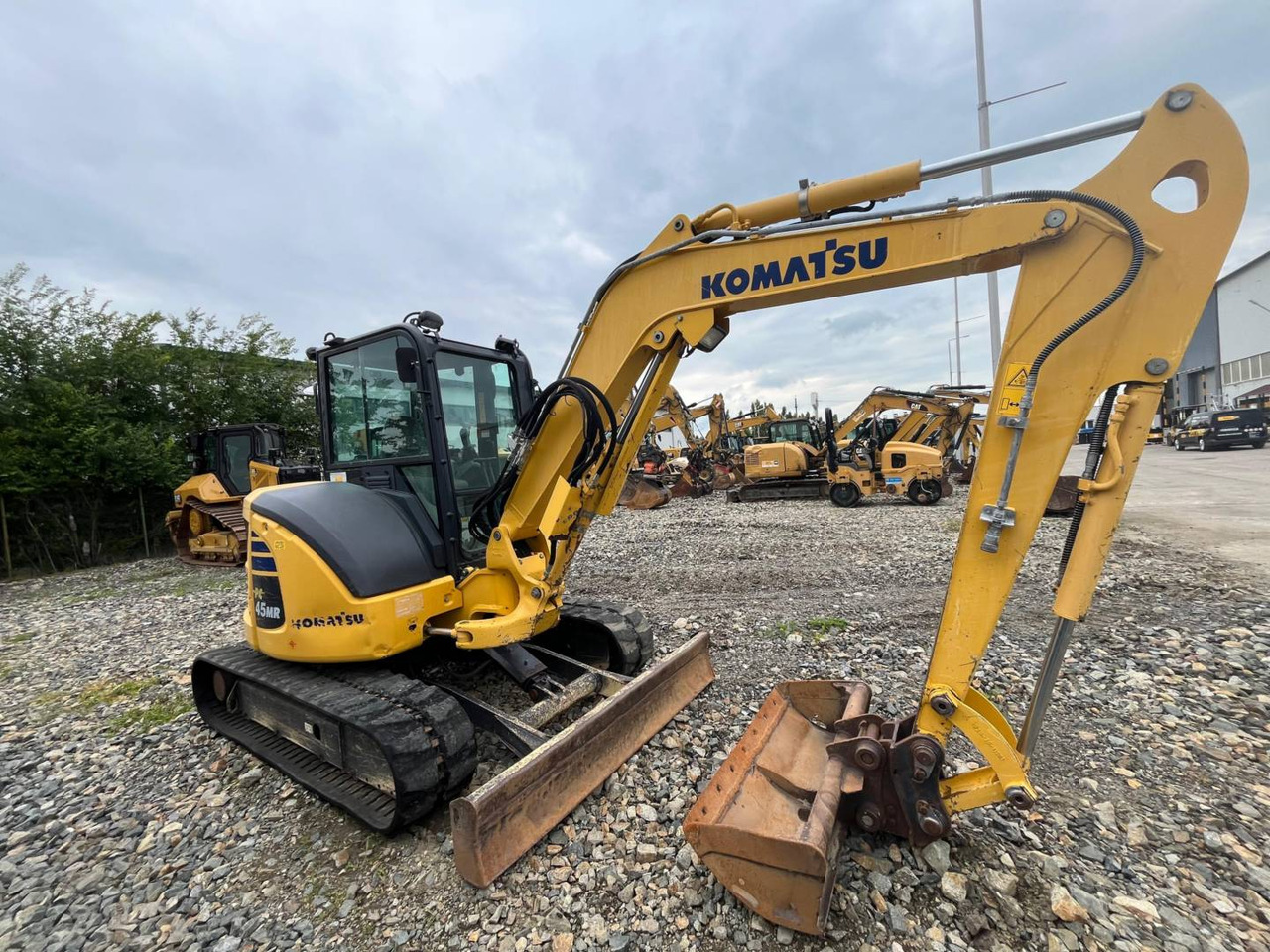 KOMATSU PC45MR - 5E0 - Mini rýpadlo: obrázok 2 KOMATSU PC45MR - 5E0 - Mini rýpadlo: obrázok 2