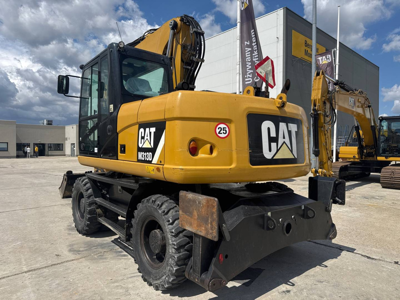 CAT M313D - Kolesové rýpadlo: obrázok 4 CAT M313D - Kolesové rýpadlo: obrázok 4