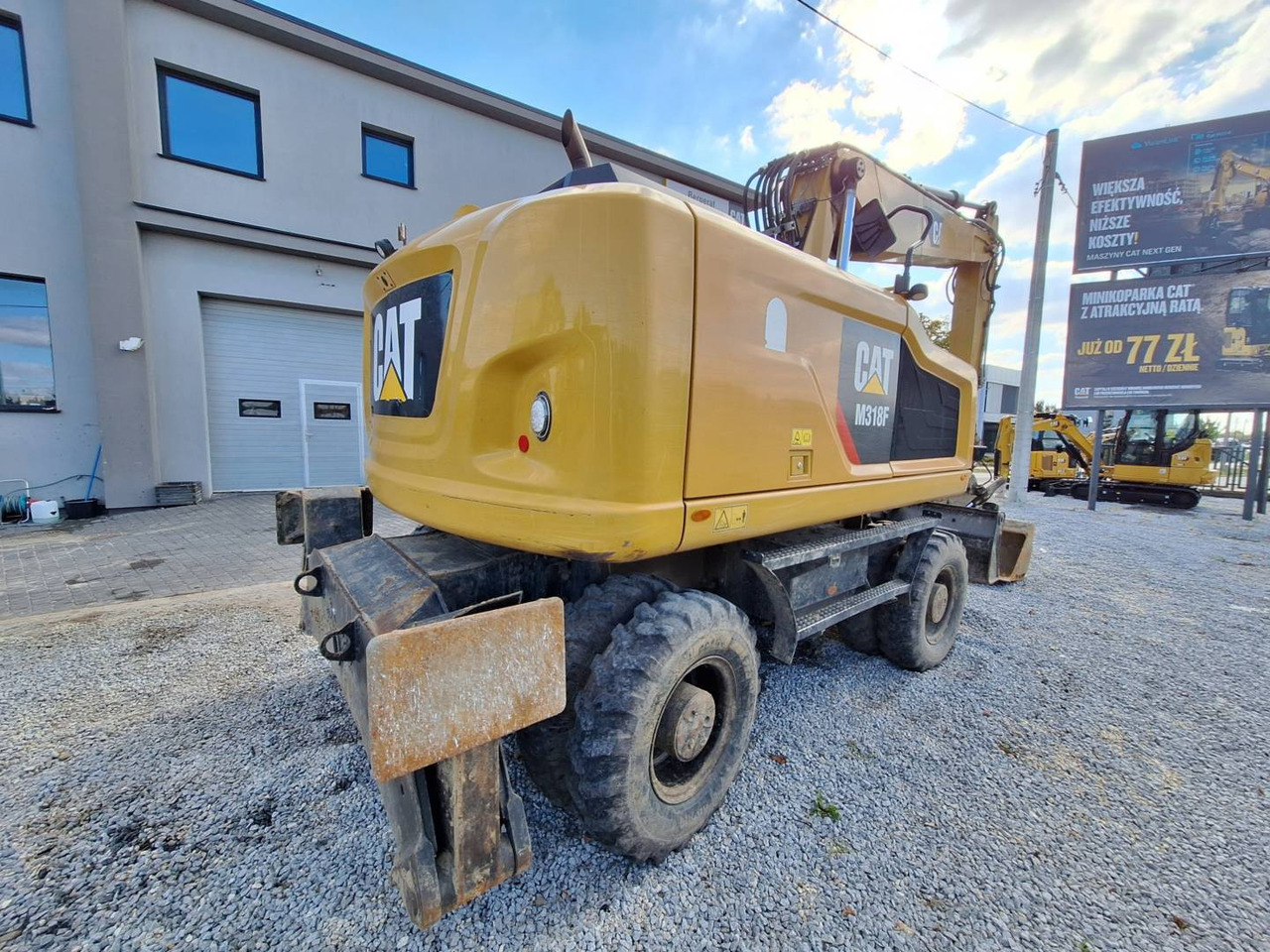 CAT M318F - Kolesové rýpadlo: obrázok 3 CAT M318F - Kolesové rýpadlo: obrázok 3