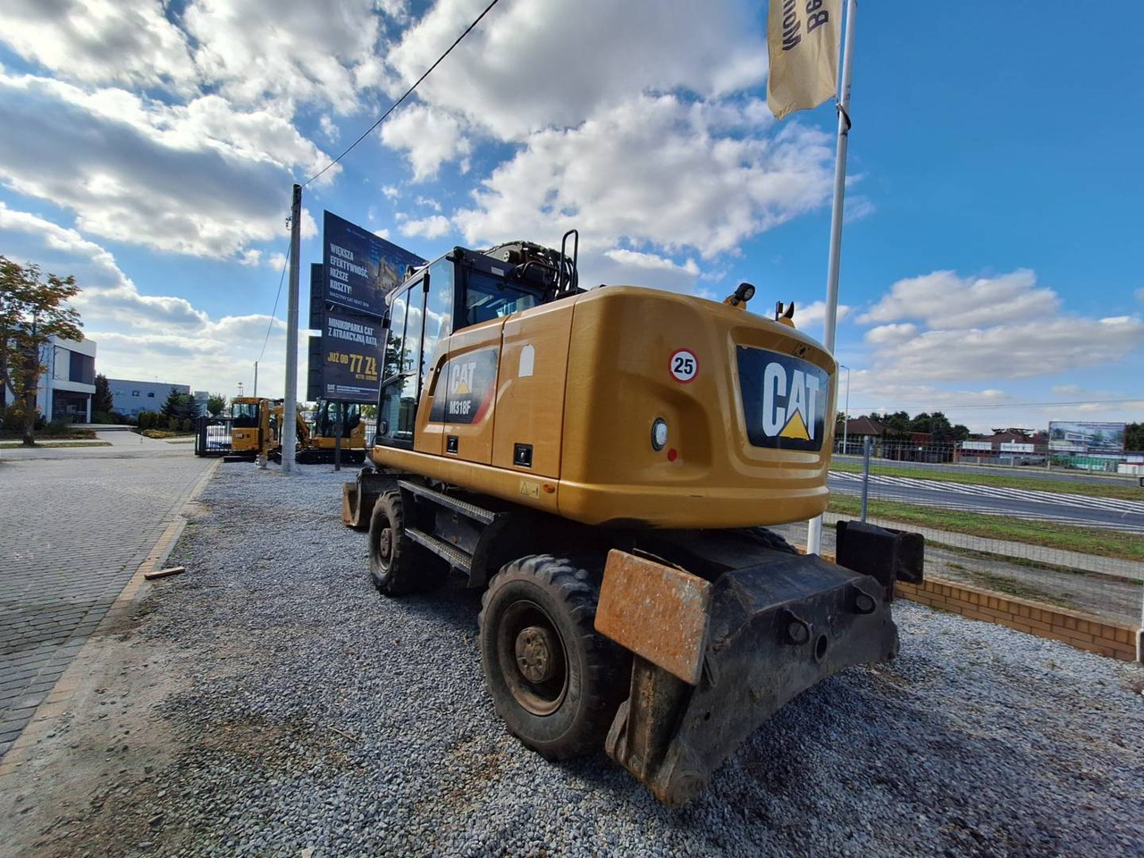 CAT M318F - Kolesové rýpadlo: obrázok 4 CAT M318F - Kolesové rýpadlo: obrázok 4