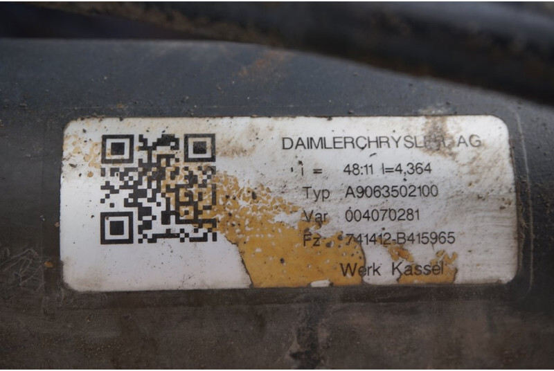 Mercedes-Benz HLO/030C-2,45 48/11 - Zadná náprava pre Nákladné auto: obrázok 3 Mercedes-Benz HLO/030C-2,45 48/11 - Zadná náprava pre Nákladné auto: obrázok 3