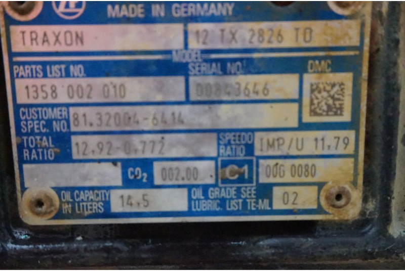 ZF 12TX2826TO - Prevodovka pre Nákladné auto: obrázok 5 ZF 12TX2826TO - Prevodovka pre Nákladné auto: obrázok 5