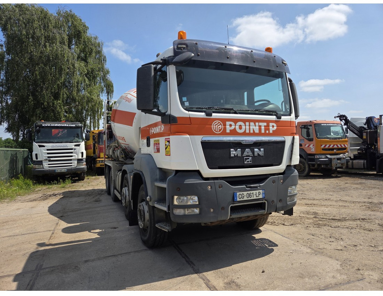 MAN TGS 35.400 8X4 Concrete Mixer Stetter 9m3 Steelsuspension - Domiešavač: obrázok 4 MAN TGS 35.400 8X4 Concrete Mixer Stetter 9m3 Steelsuspension - Domiešavač: obrázok 4