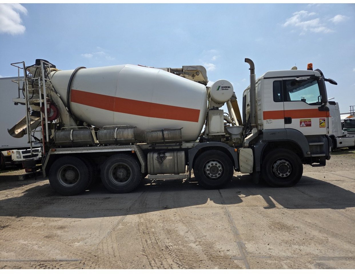MAN TGS 35.400 8X4 Concrete Mixer Stetter 9m3 Steelsuspension - Domiešavač: obrázok 5 MAN TGS 35.400 8X4 Concrete Mixer Stetter 9m3 Steelsuspension - Domiešavač: obrázok 5