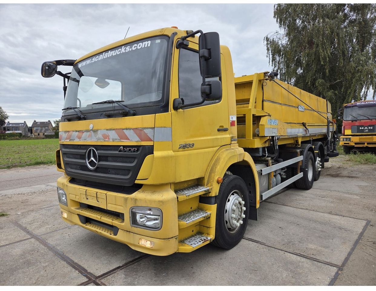 MERCEDES AXOR 2533 6X2 CHASSIS LOW MILEAGE - Podvozek s kabinou, Vozidlo na odpratávanie snehu: obrázok 1 MERCEDES AXOR 2533 6X2 CHASSIS LOW MILEAGE - Podvozek s kabinou, Vozidlo na odpratávanie snehu: obrázok 1