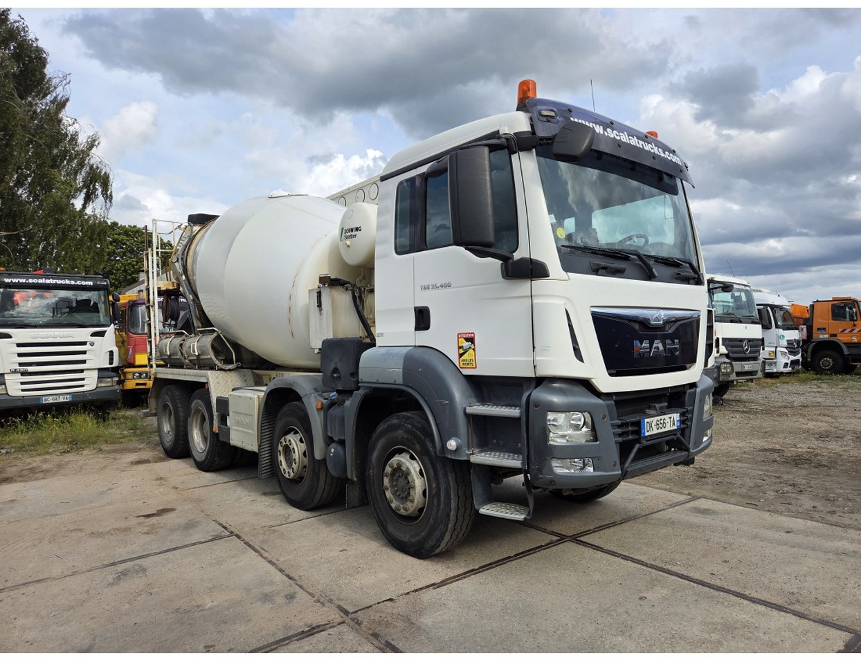TGS 35.400 8X4 Concrete Mixer Stetter Euro 6 Steelsuspension - Domiešavač: obrázok 5 TGS 35.400 8X4 Concrete Mixer Stetter Euro 6 Steelsuspension - Domiešavač: obrázok 5