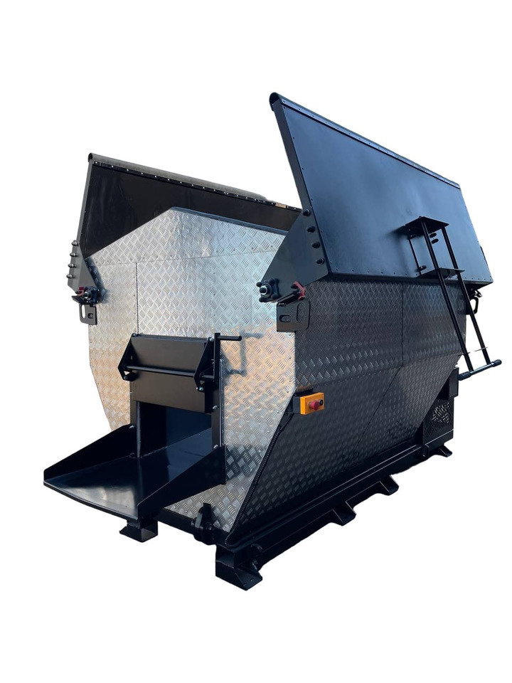 TICAB Asphalt Hot Box from the Manufacturer for 2,8 t, termiskais bunkurs asfaltam HB-2 - Asfaltovací stroj: obrázok 2 TICAB Asphalt Hot Box from the Manufacturer for 2,8 t, termiskais bunkurs asfaltam HB-2 - Asfaltovací stroj: obrázok 2