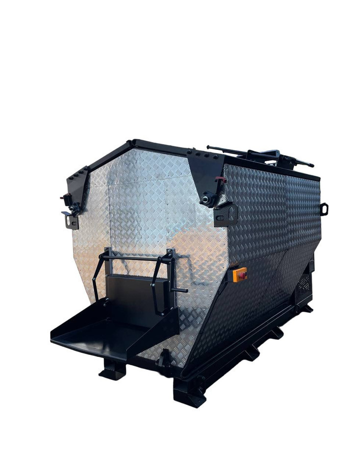 TICAB Asphalt Hot Box from the Manufacturer for 2,8 t, termiskais bunkurs asfaltam HB-2 - Asfaltovací stroj: obrázok 3 TICAB Asphalt Hot Box from the Manufacturer for 2,8 t, termiskais bunkurs asfaltam HB-2 - Asfaltovací stroj: obrázok 3