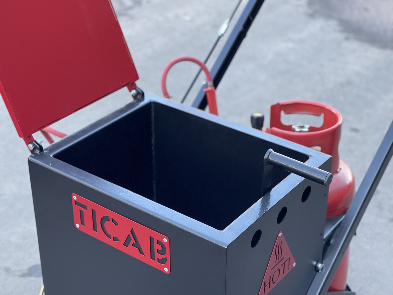 TICAB Mini Crack Sealing Machine , Hand Push Crack Fill Machine, Manufacturer, - Rozstrekovač živice: obrázok 4 TICAB Mini Crack Sealing Machine , Hand Push Crack Fill Machine, Manufacturer, - Rozstrekovač živice: obrázok 4