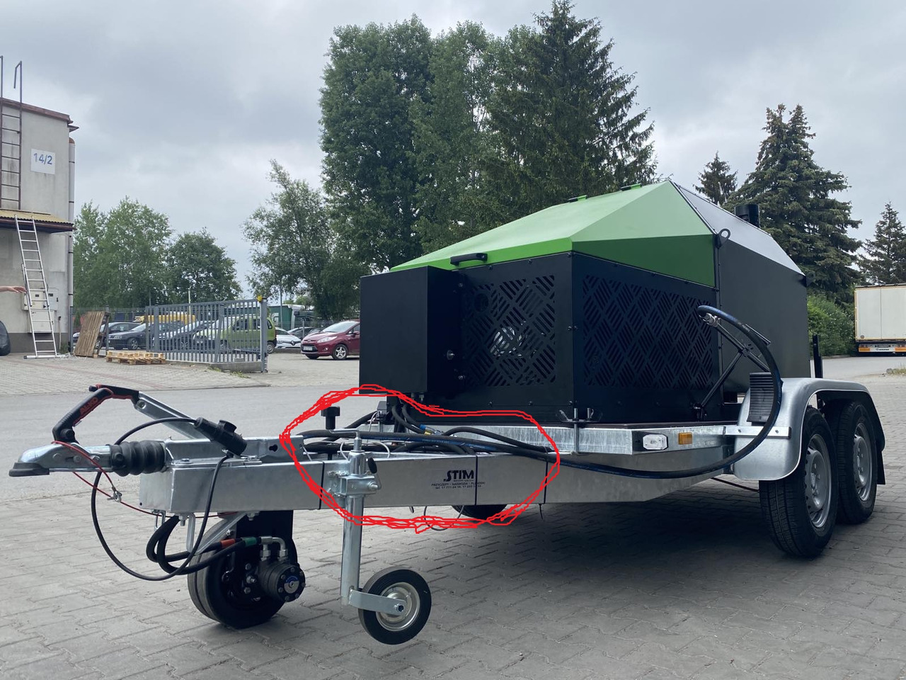 TICAB SelfPropelled Bitumen Emulsion Sprayer,1000L,Manufacturer - Rozstrekovač živice: obrázok 4 TICAB SelfPropelled Bitumen Emulsion Sprayer,1000L,Manufacturer - Rozstrekovač živice: obrázok 4