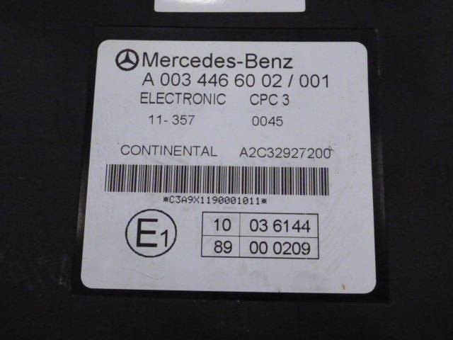 Mercedes-Benz Actros 963-4-A, A0034466002  - Elektrický systém pre Nákladné auto: obrázok 2 Mercedes-Benz Actros 963-4-A, A0034466002  - Elektrický systém pre Nákladné auto: obrázok 2
