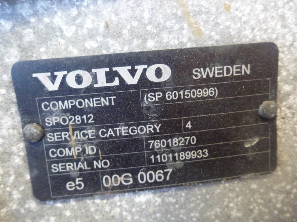 Växellåda SPO2812 Volvo FH - Prevodovka pre Nákladné auto: obrázok 3 Växellåda SPO2812 Volvo FH - Prevodovka pre Nákladné auto: obrázok 3