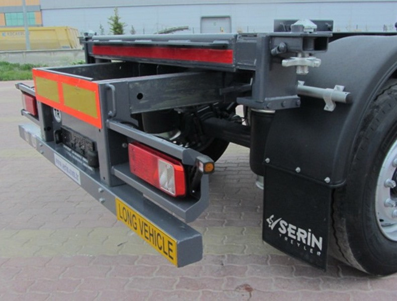 SERIN Telescopik Container Carrier Semi Trailer 1x20'/2x20'/1x30'/1x40'/1x45' - Náves preprava kontajnerov/ Výmenná nadstavba: obrázok 5 SERIN Telescopik Container Carrier Semi Trailer 1x20'/2x20'/1x30'/1x40'/1x45' - Náves preprava kontajnerov/ Výmenná nadstavba: obrázok 5