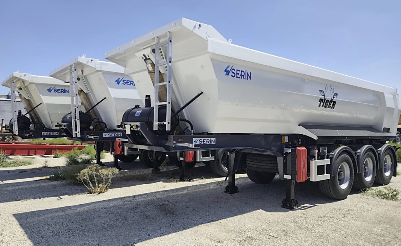SERIN Tiger HARDOX 28 m³ Tipper Semi-Trailer - Náves sklápěcí: obrázok 2 SERIN Tiger HARDOX 28 m³ Tipper Semi-Trailer - Náves sklápěcí: obrázok 2
