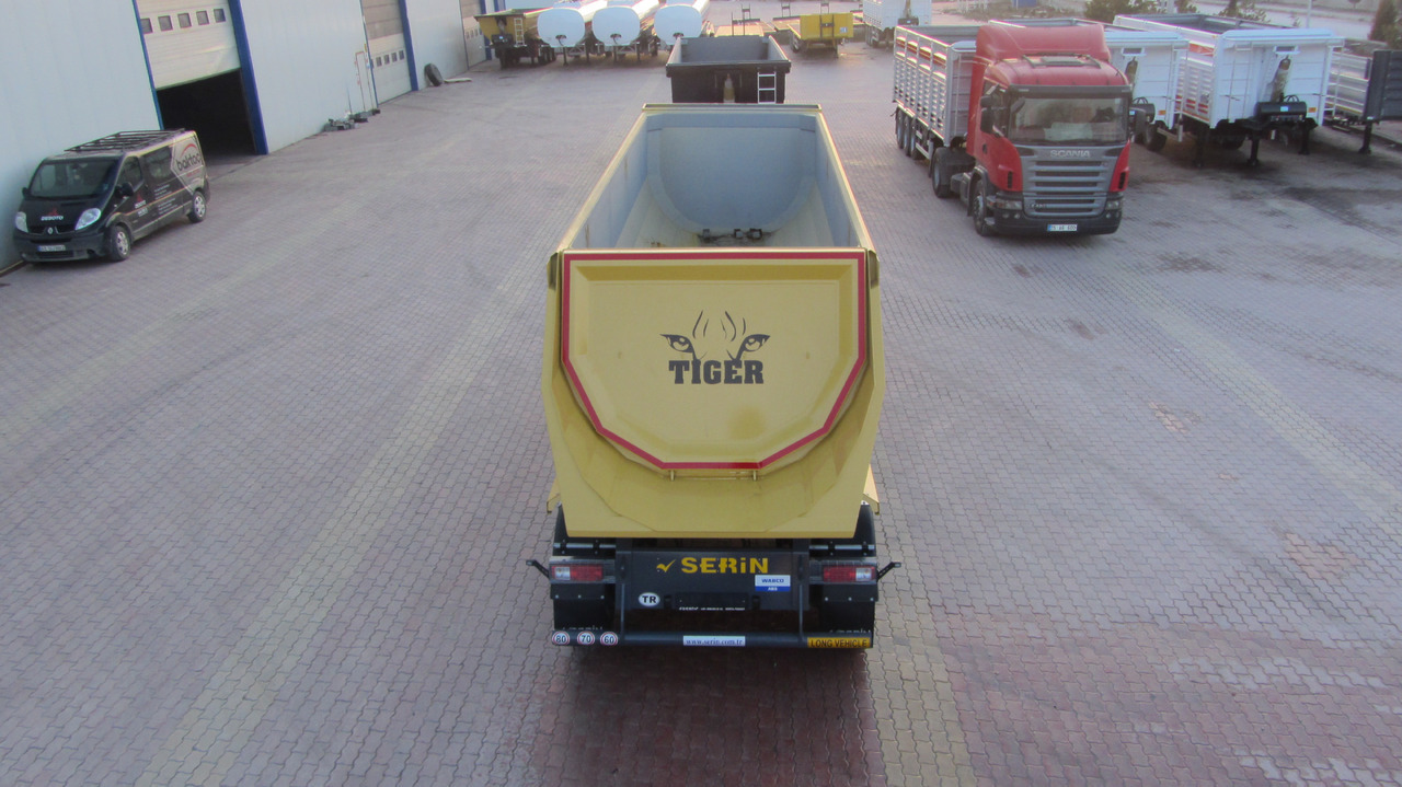 SERIN Tiger Hardox Tipper Semi Trailer 20 m³/24 m³ /28 m³ - Náves sklápěcí: obrázok 5 SERIN Tiger Hardox Tipper Semi Trailer 20 m³/24 m³ /28 m³ - Náves sklápěcí: obrázok 5