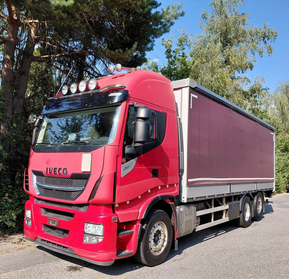 Iveco 260S42 Stralis, 6x2, Retarder, Euro 6, 7.80m box - Plachtové nákladné vozidlo: obrázok 3 Iveco 260S42 Stralis, 6x2, Retarder, Euro 6, 7.80m box - Plachtové nákladné vozidlo: obrázok 3