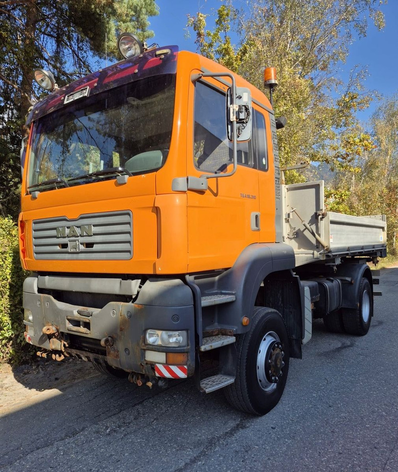 MAN 18.313 FAK 4x4, E3,  ohne Kran - Sklápač: obrázok 1 MAN 18.313 FAK 4x4, E3,  ohne Kran - Sklápač: obrázok 1