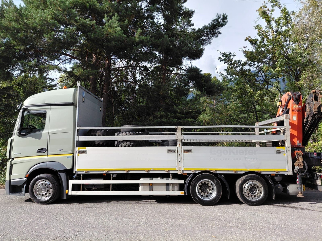Mercedes-Benz Actros 2545 6x2, E6, Retarder, Effer 265/6S - Auto s hydraulickou rukou: obrázok 3 Mercedes-Benz Actros 2545 6x2, E6, Retarder, Effer 265/6S - Auto s hydraulickou rukou: obrázok 3