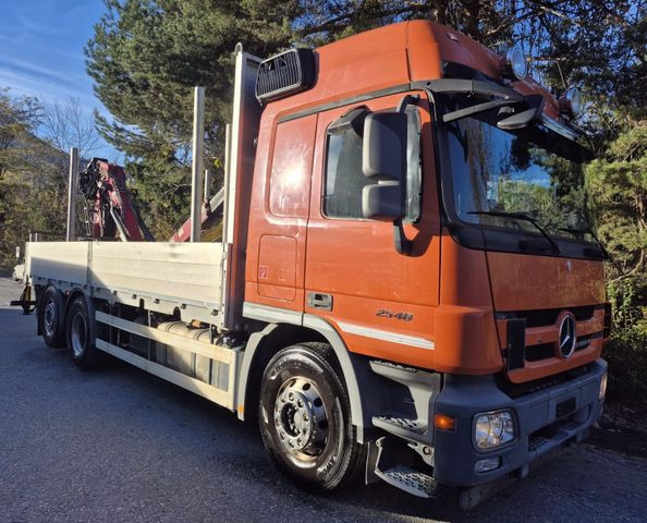 Mercedes-Benz Actros 2548 6x2,E5,MP3,EPS, Penz 25R9,50 Greifer - Auto s hydraulickou rukou: obrázok 1 Mercedes-Benz Actros 2548 6x2,E5,MP3,EPS, Penz 25R9,50 Greifer - Auto s hydraulickou rukou: obrázok 1
