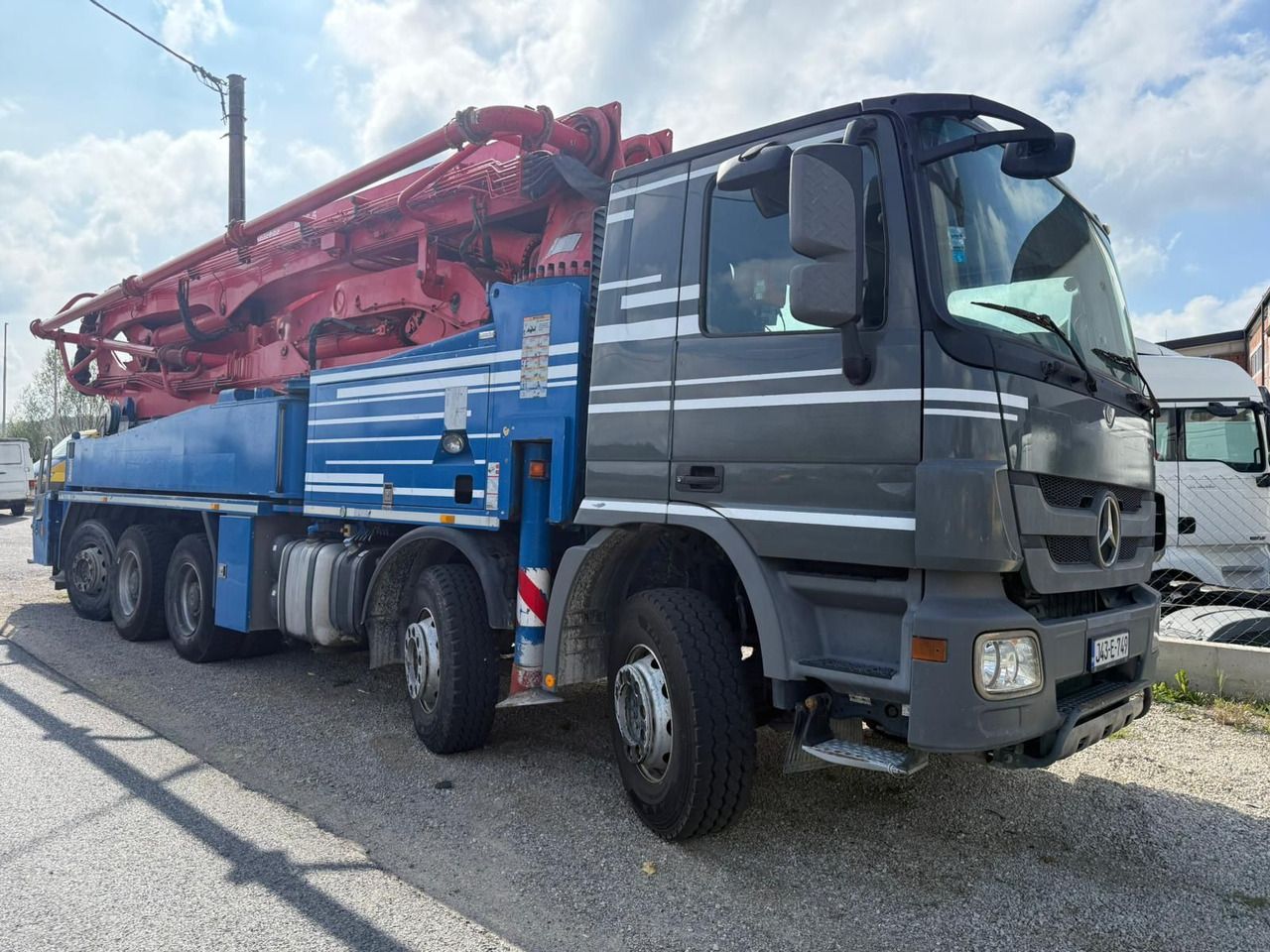 Mercedes-Benz Actros 4448 10x4, E5, MP-3, Putzmeister M46-5 - Autočerpadlo: obrázok 1 Mercedes-Benz Actros 4448 10x4, E5, MP-3, Putzmeister M46-5 - Autočerpadlo: obrázok 1