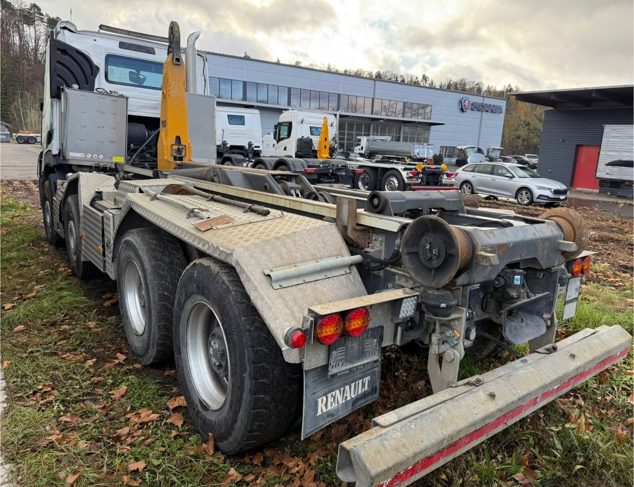 Renault C460 8x4, E6, Abroll Troesch, Retarder Unfall - Hákový nosič kontajnerov: obrázok 4 Renault C460 8x4, E6, Abroll Troesch, Retarder Unfall - Hákový nosič kontajnerov: obrázok 4