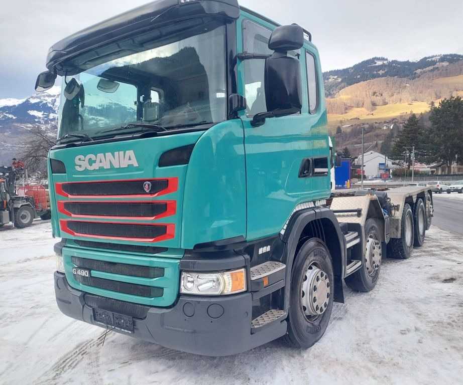Scania G490 10x4, E6, Fahrgestell Scania G490 10x4, E6, Fahrgestell - Podvozek s kabinou: obrázok 3 Scania G490 10x4, E6, Fahrgestell Scania G490 10x4, E6, Fahrgestell - Podvozek s kabinou: obrázok 3