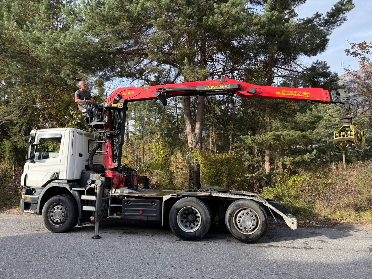 Scania P380 LB 6x2,E4,Palfinger Epsilon E165Z Plus,Kran - Ťahač: obrázok 4 Scania P380 LB 6x2,E4,Palfinger Epsilon E165Z Plus,Kran - Ťahač: obrázok 4