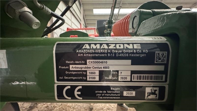 Amazone Cenius 4003 4003 med frøsåning - Brány: obrázok 5 Amazone Cenius 4003 4003 med frøsåning - Brány: obrázok 5