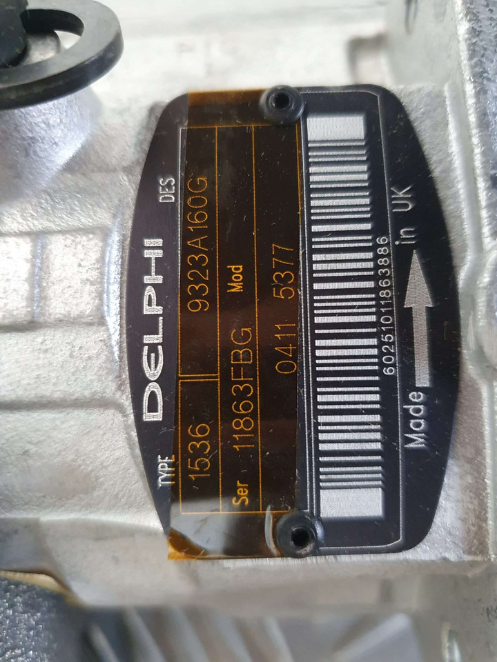 Delphi 9322A160G injection pump. - Motor a diely pre Stavebné stroje: obrázok 3 Delphi 9322A160G injection pump. - Motor a diely pre Stavebné stroje: obrázok 3