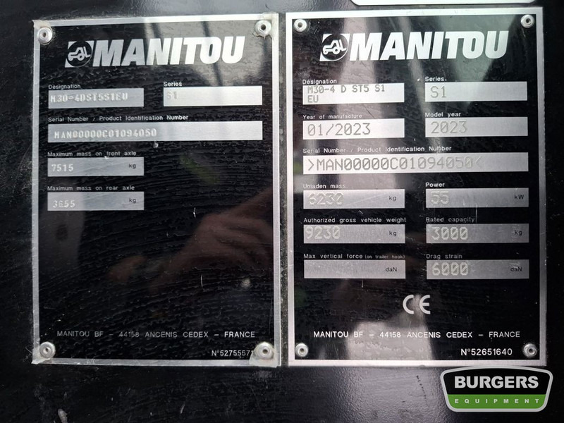 Manitou M30-4 - Terénny vozík: obrázok 5 Manitou M30-4 - Terénny vozík: obrázok 5