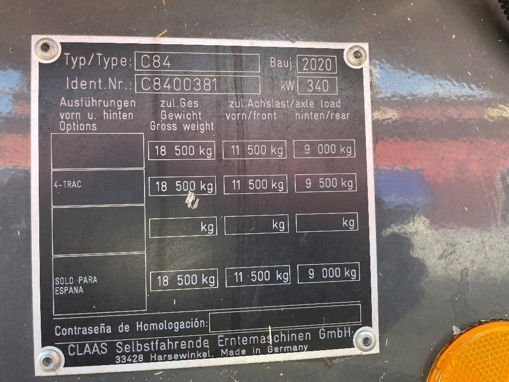 Claas Lexion 6800 Dismantled: only spare parts - Obilný kombajn: obrázok 5 Claas Lexion 6800 Dismantled: only spare parts - Obilný kombajn: obrázok 5