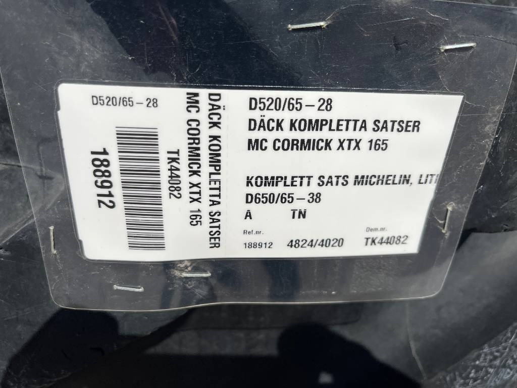 Michelin 650/65R38 520/65R28 till Case , MC Cormick - Pneumatika pre Poľnohospodárske stroje: obrázok 2 Michelin 650/65R38 520/65R28 till Case , MC Cormick - Pneumatika pre Poľnohospodárske stroje: obrázok 2