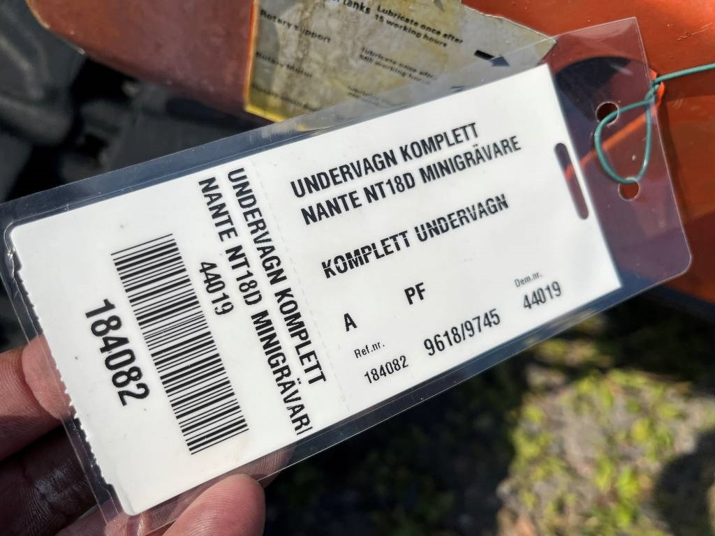 Nante NT 18 DR - Mini rýpadlo: obrázok 3 Nante NT 18 DR - Mini rýpadlo: obrázok 3