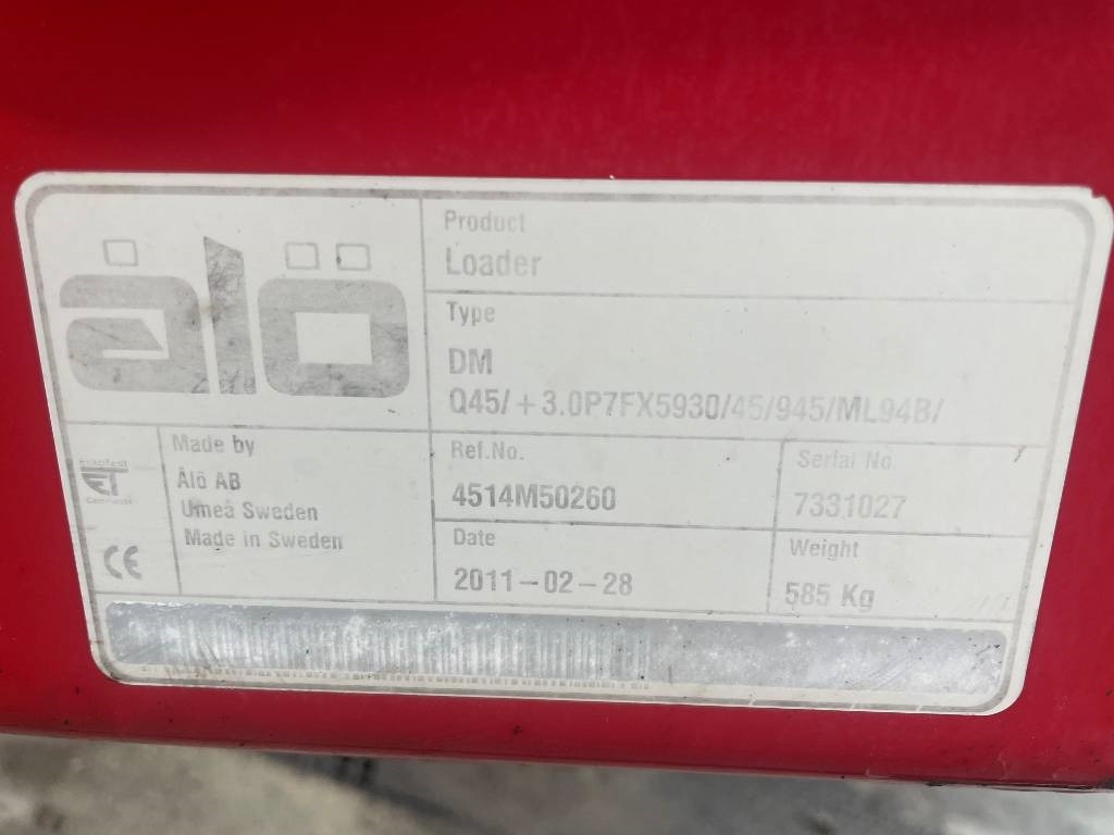 Reservdelar / Parts till Trima +3.0 P - Predný nakladač na traktor: obrázok 3 Reservdelar / Parts till Trima +3.0 P - Predný nakladač na traktor: obrázok 3