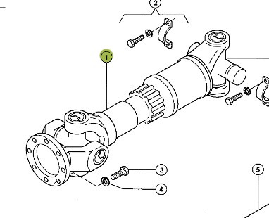 CLAAS TARGO K70 Wałek Przegubowy 0003162930 00 0316 293 0 - Poloos pre Manipulačná technika: obrázok 1 CLAAS TARGO K70 Wałek Przegubowy 0003162930 00 0316 293 0 - Poloos pre Manipulačná technika: obrázok 1