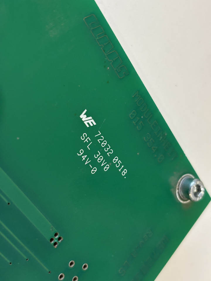 Claas 2 Lexion Płytka Bezpieczników Styków Modułów 000015354 0000148041 00 0015 354 0 00 0014 804 1 - Poistka pre Poľnohospodárske stroje: obrázok 5 Claas 2 Lexion Płytka Bezpieczników Styków Modułów 000015354 0000148041 00 0015 354 0 00 0014 804 1 - Poistka pre Poľnohospodárske stroje: obrázok 5