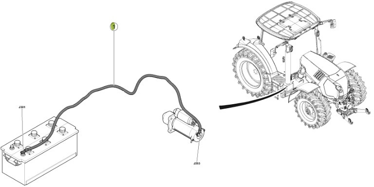Claas Arion 550-520 650-620 - kabel wiązka elektryczna 0021502993 - Kábel/ Káblový zväzok pre Traktor: obrázok 1 Claas Arion 550-520 650-620 - kabel wiązka elektryczna 0021502993 - Kábel/ Káblový zväzok pre Traktor: obrázok 1