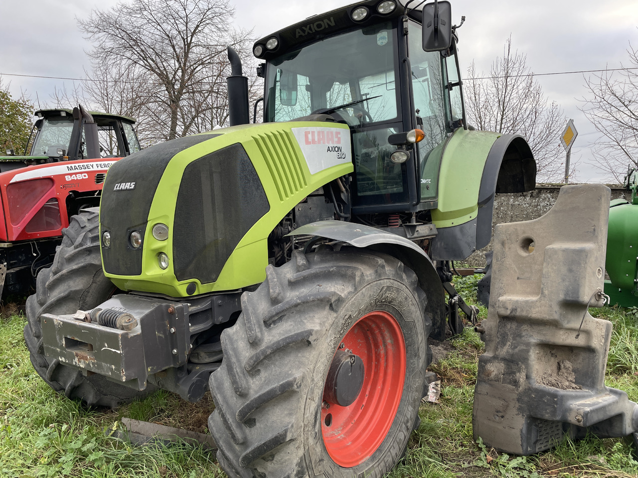Claas Axion 810 - części - maska błotniki kabina dach - Traktor: obrázok 2 Claas Axion 810 - części - maska błotniki kabina dach - Traktor: obrázok 2