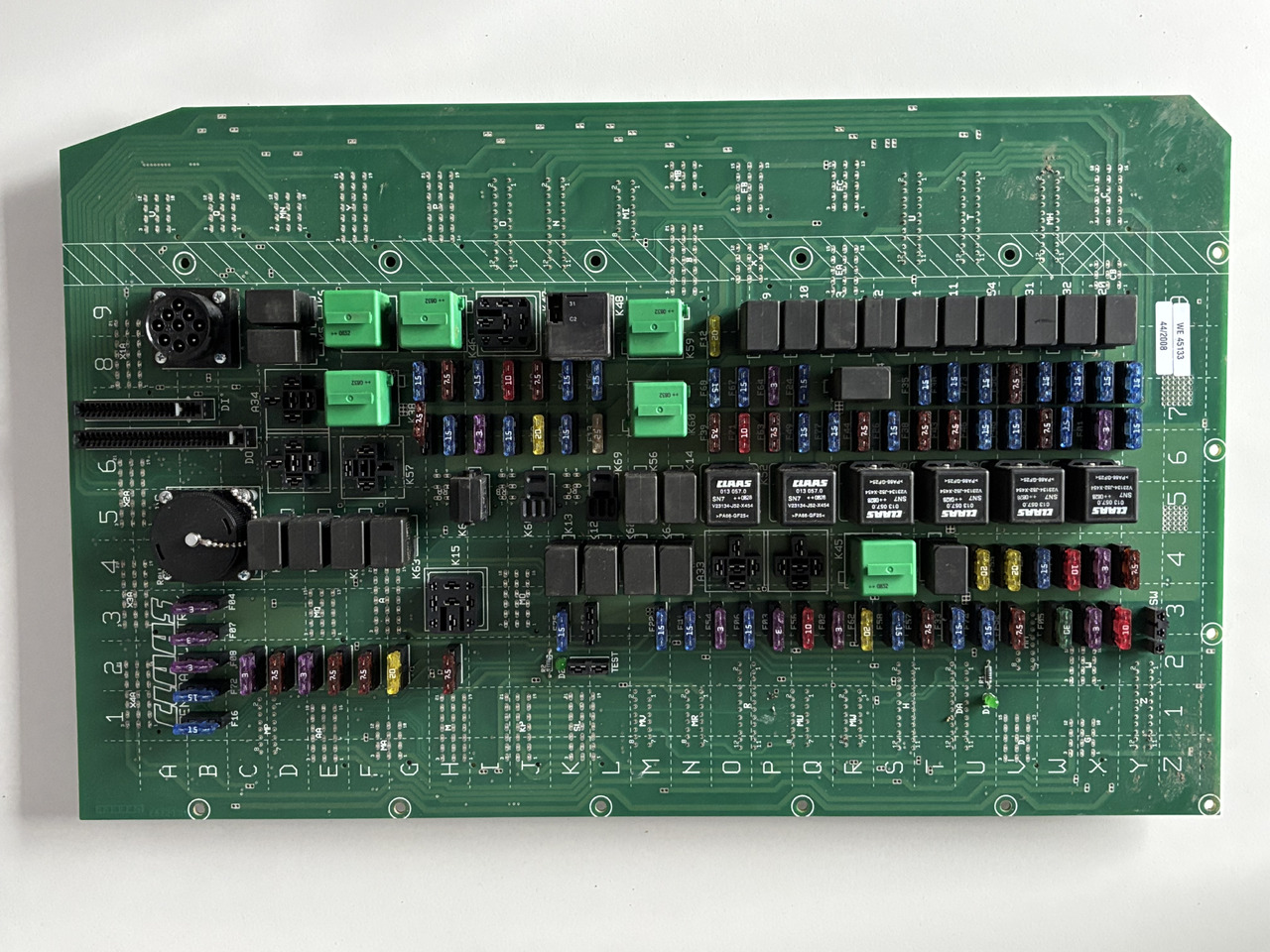 Claas Lexion 510 530 560 570 Płytka Bezpieczników Styków Modułów 0000153530 0000148031 - Poistka pre Poľnohospodárske stroje: obrázok 5 Claas Lexion 510 530 560 570 Płytka Bezpieczników Styków Modułów 0000153530 0000148031 - Poistka pre Poľnohospodárske stroje: obrázok 5