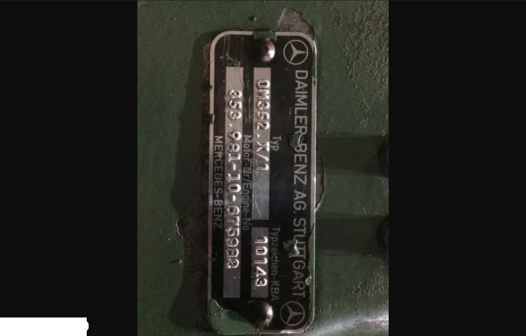 Dominator 96 - Silnik Mercedes OM 352 - Motor pre Poľnohospodárske stroje: obrázok 1 Dominator 96 - Silnik Mercedes OM 352 - Motor pre Poľnohospodárske stroje: obrázok 1