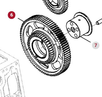Fendt 936 Gen 7 Silnik D1556LE523 Koło Zębate Pośredniczące H218PF150063A - Motor a diely pre Traktor: obrázok 1 Fendt 936 Gen 7 Silnik D1556LE523 Koło Zębate Pośredniczące H218PF150063A - Motor a diely pre Traktor: obrázok 1