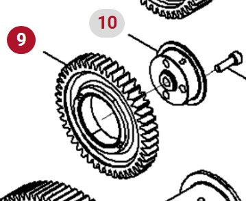 Fendt 936 Gen 7 Silnik D1556LE523 Koło Zębate Pośredniczące H218PF150065A CZĘŚCI - Motor a diely pre Traktor: obrázok 1 Fendt 936 Gen 7 Silnik D1556LE523 Koło Zębate Pośredniczące H218PF150065A CZĘŚCI - Motor a diely pre Traktor: obrázok 1