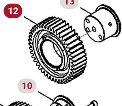 Fendt 936 Gen 7 Silnik D1556LE523 Koło Zębate Pośredniczące H218PF150068A - Motor a diely pre Traktor: obrázok 1 Fendt 936 Gen 7 Silnik D1556LE523 Koło Zębate Pośredniczące H218PF150068A - Motor a diely pre Traktor: obrázok 1